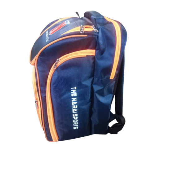 TNS Cricket Kit-Coach bag-Navy Blue orange