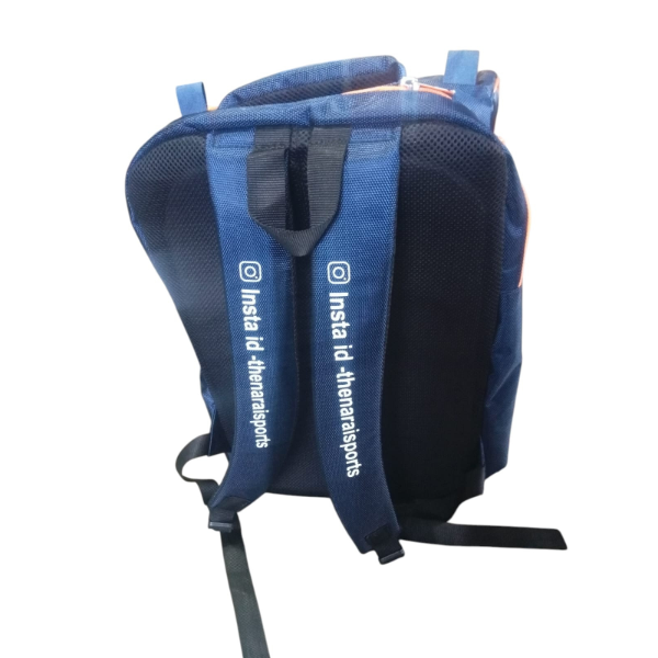TNS Cricket Kit-Coach bag-Navy Blue orange