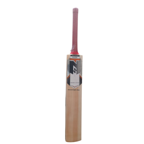 TNS Tennis ball bat-Kashmir Willow | Standard Size Cricket Bat | Lightweight | Soft & Medium Tennis Ball Play | Durable Rubber Grip | Fast Swing Groove Design